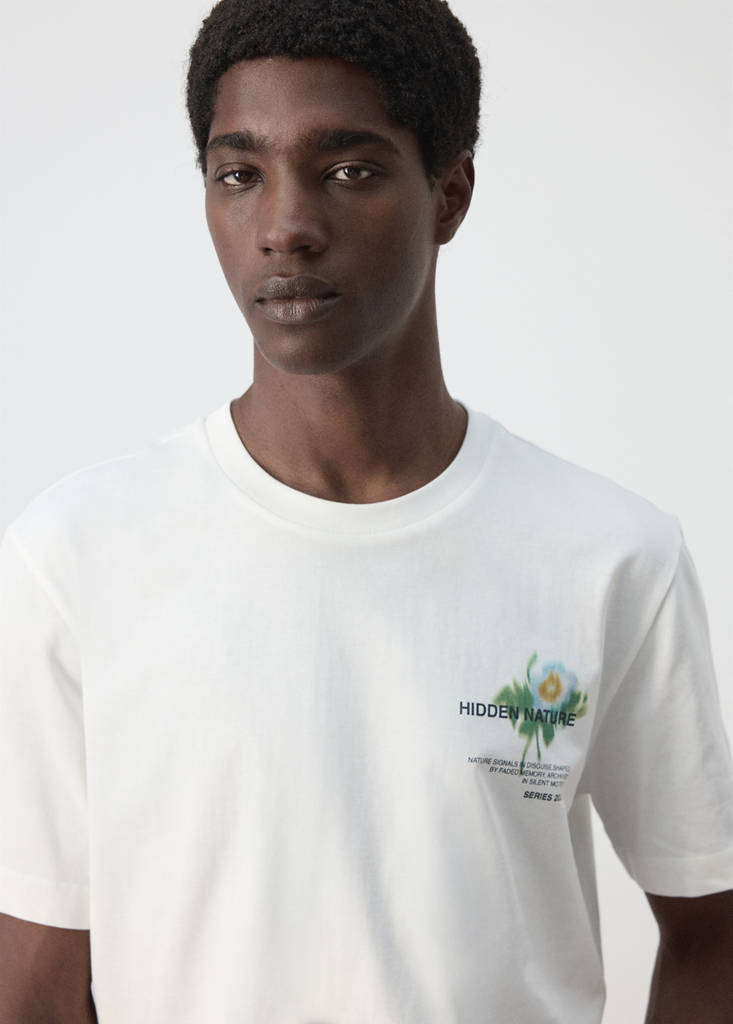 100% cotton printed t-shirt - thumbnail 5