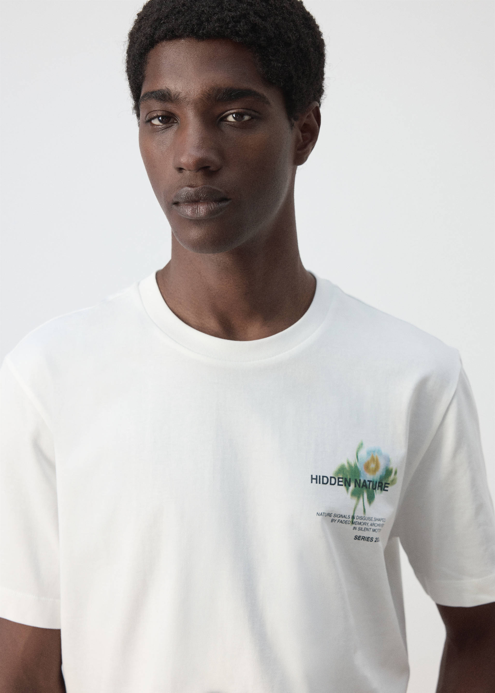 100% cotton printed t-shirt - Details of the article 1