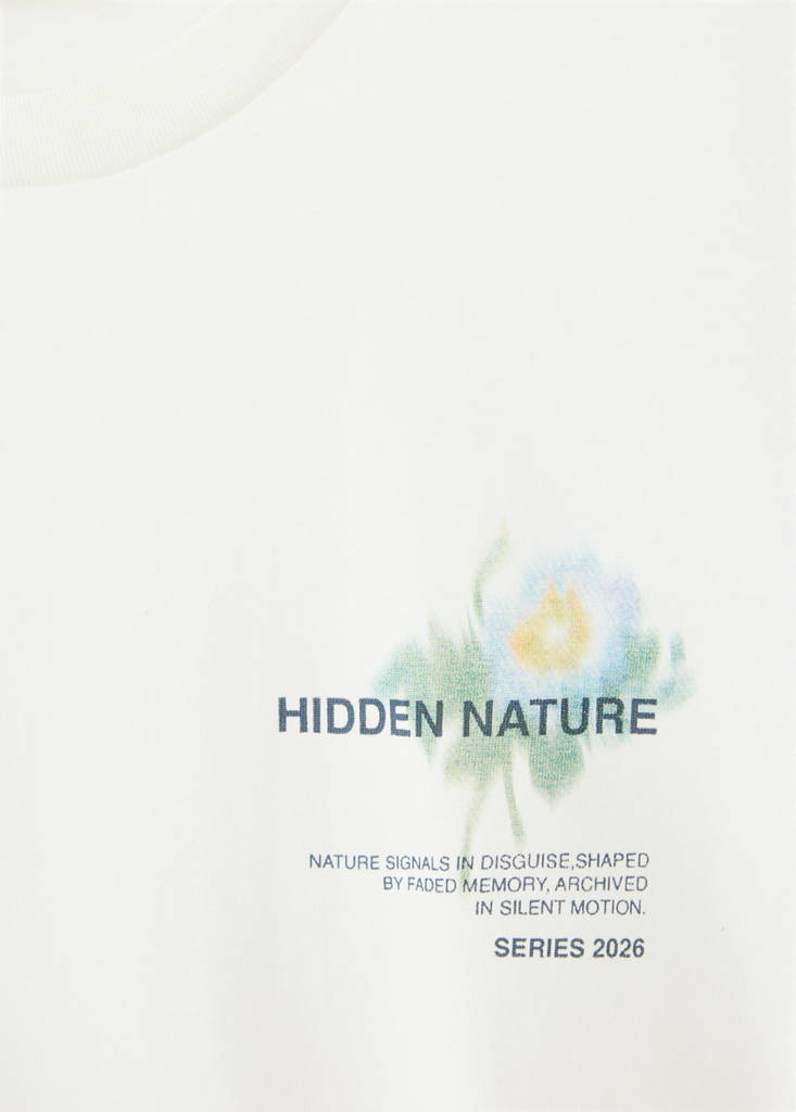 100% cotton printed t-shirt - thumbnail 7