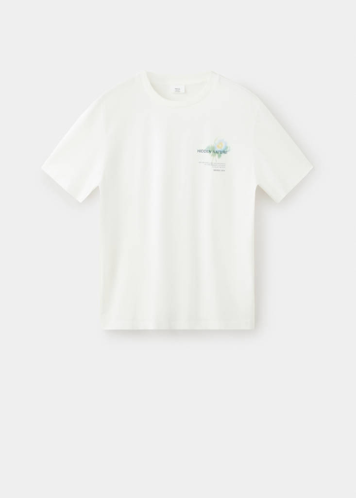 100% cotton printed t-shirt - thumbnail 4