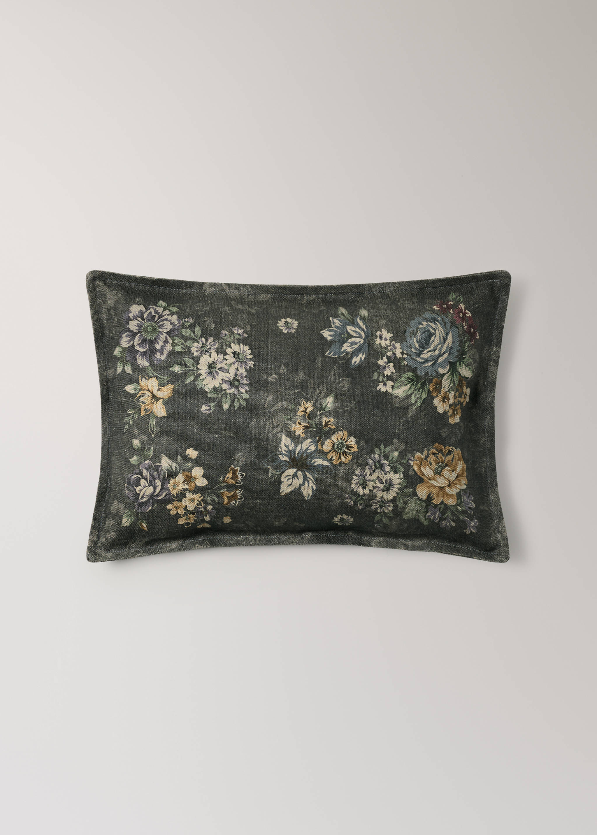 Floral cotton cushion cover 50 x 50 cm - Article without model