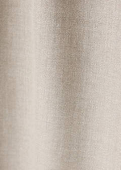 Straight-fit high-waist bermuda shorts — Beige 7