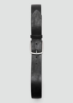 Square buckle belt — Black 4