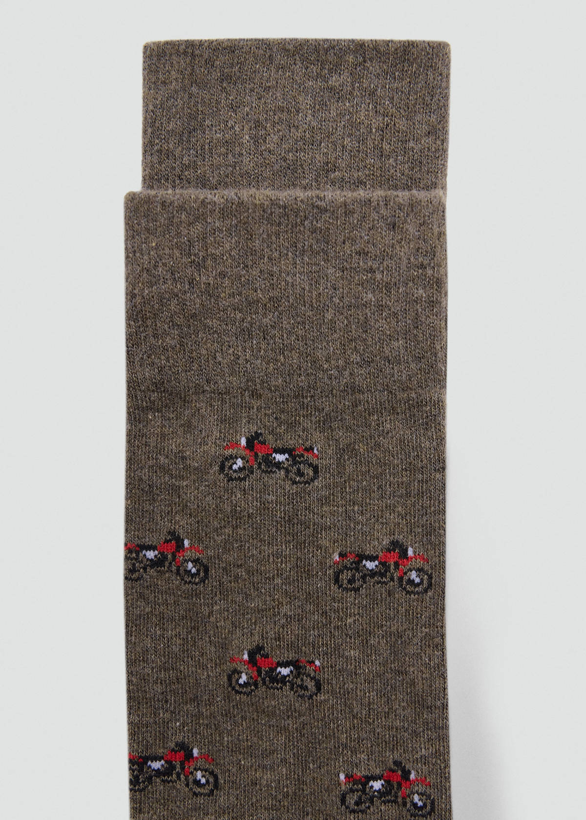 Pack of 2 socks with bows — Brown