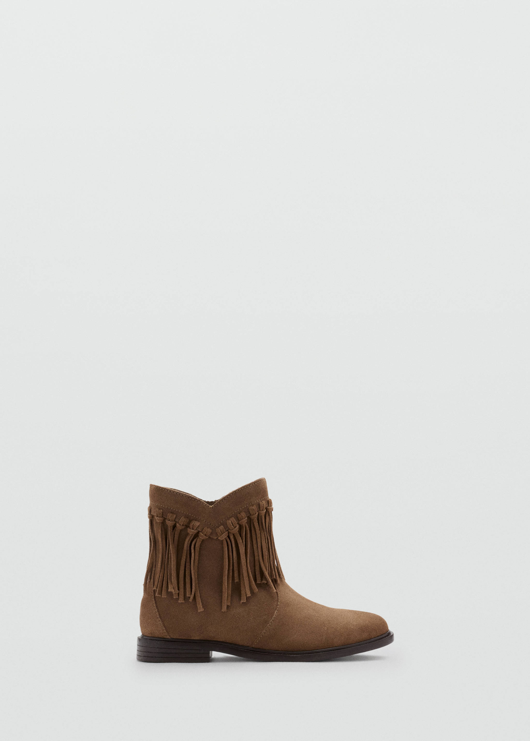 Bottines à franges cuir - Article sans modèle