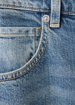 Slim-fit high-waist jeans — Medium Blue 10