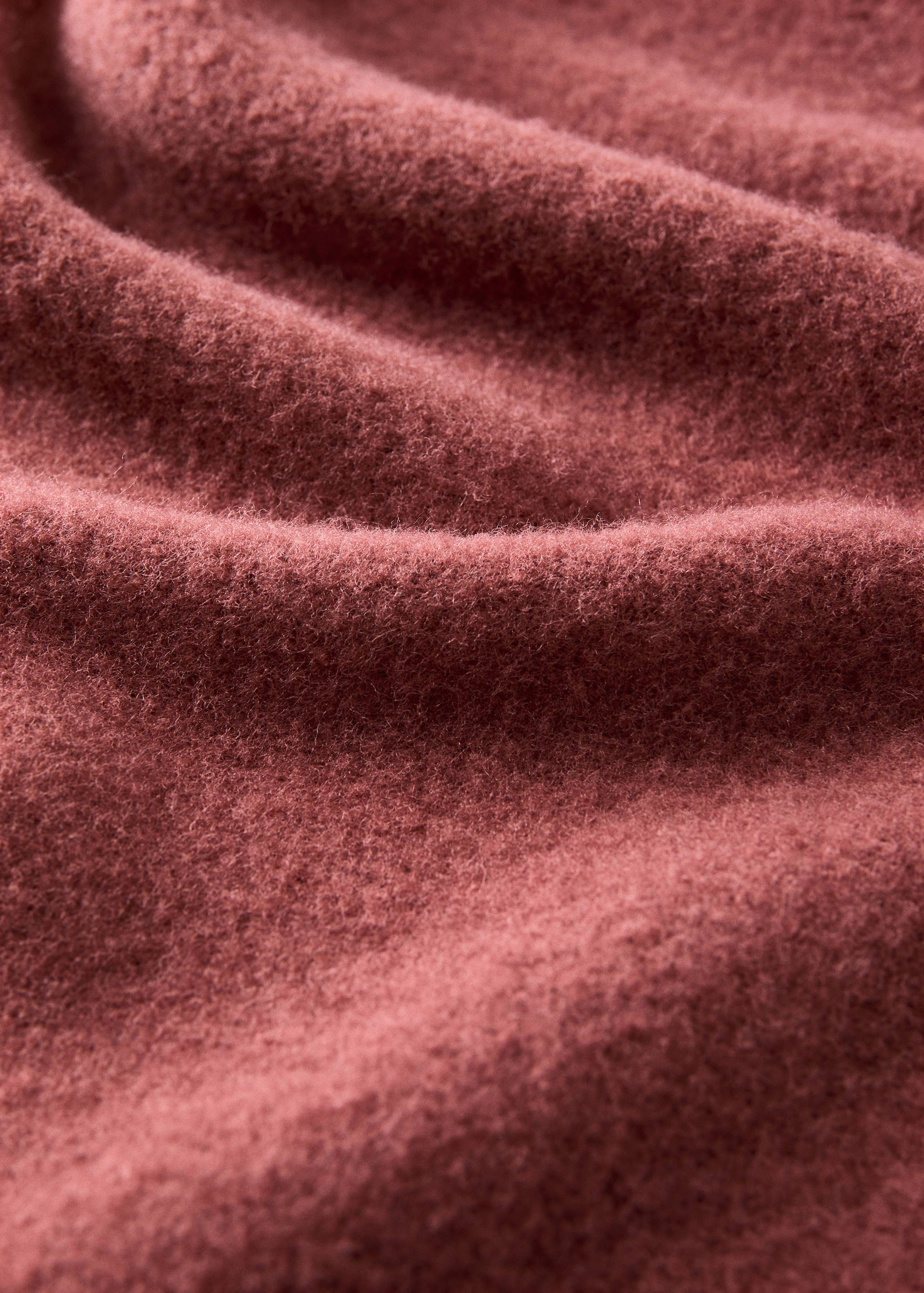 Couverture en laine cardée détail franges - Détail de l'article 2