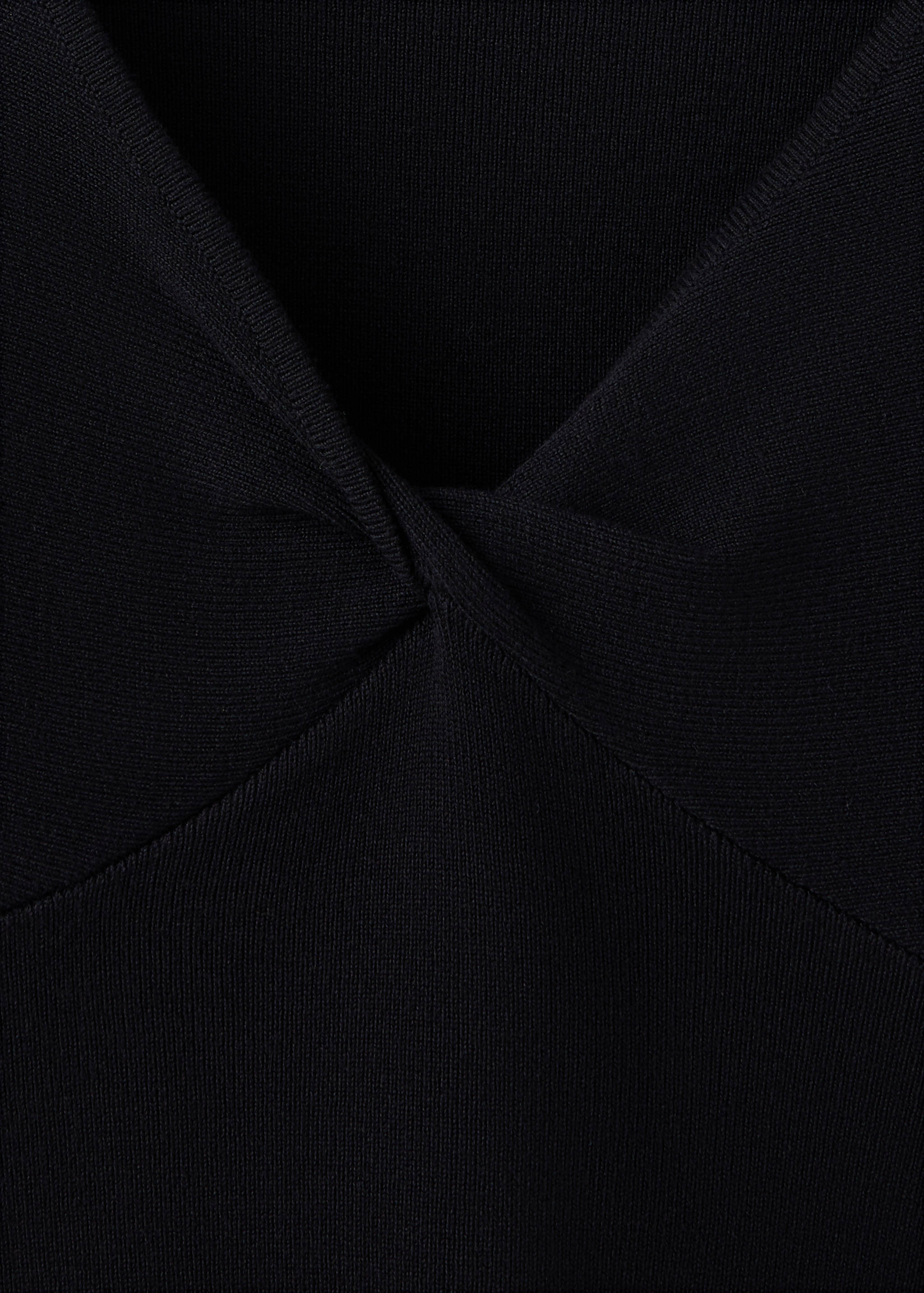 V-neck knit top - Details of the article 8