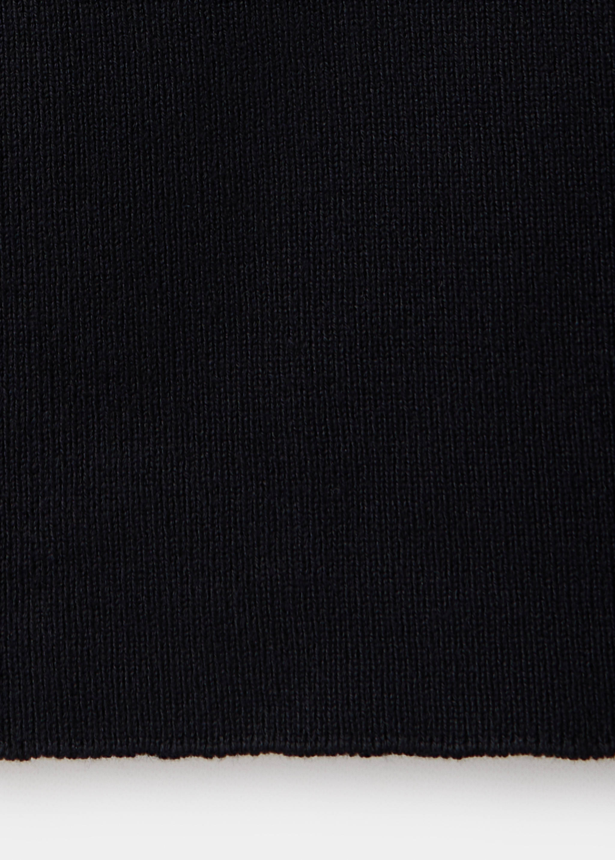 V-neck knit top - Details of the article 0