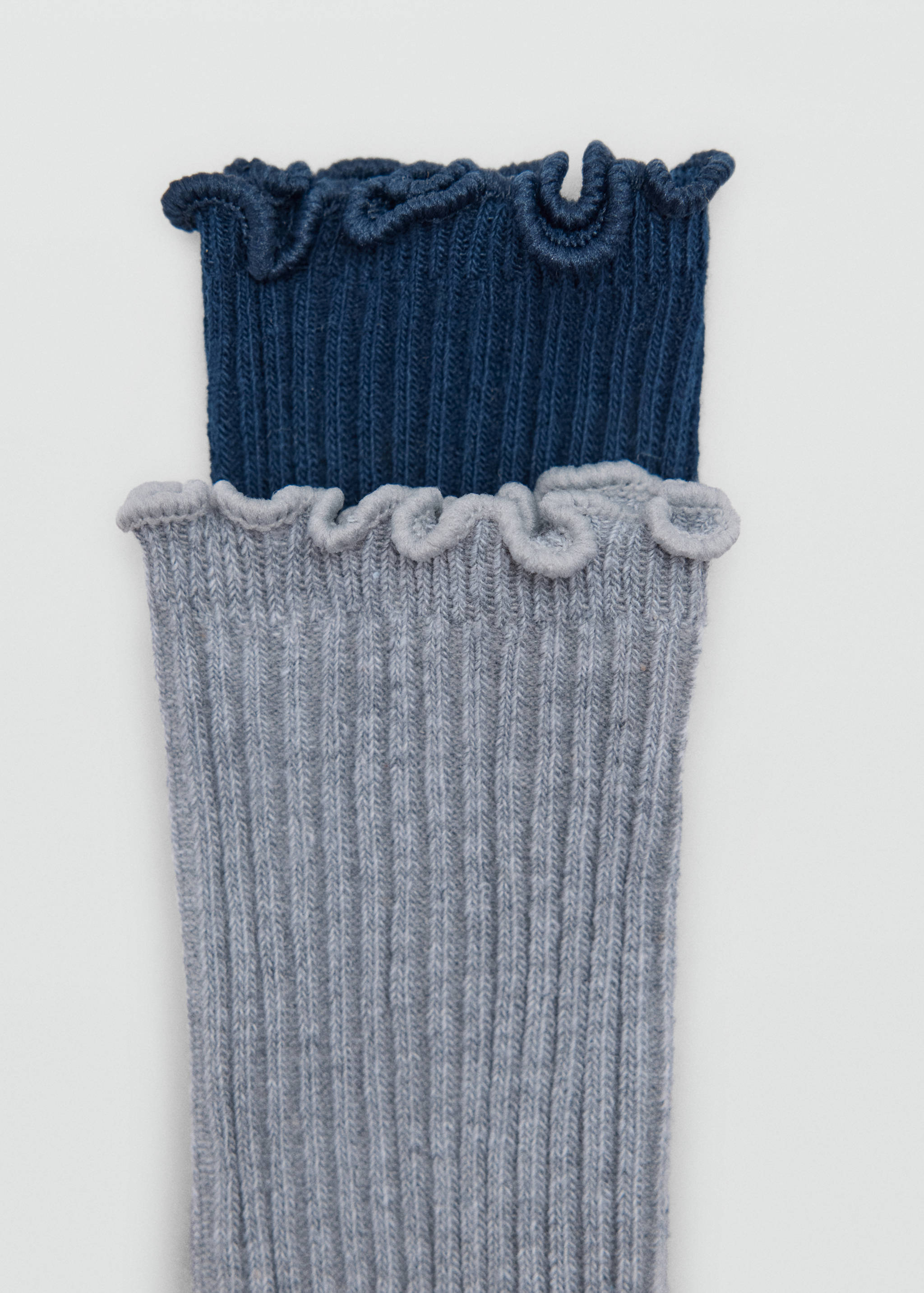 2 pack ribbed socks - Reverse of the article