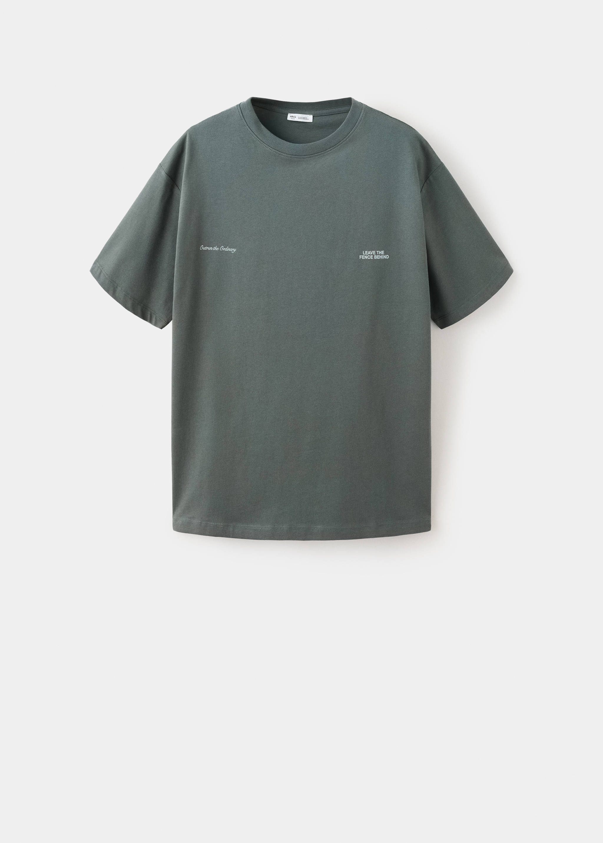 100% cotton embroidered t-shirt - Article without model
