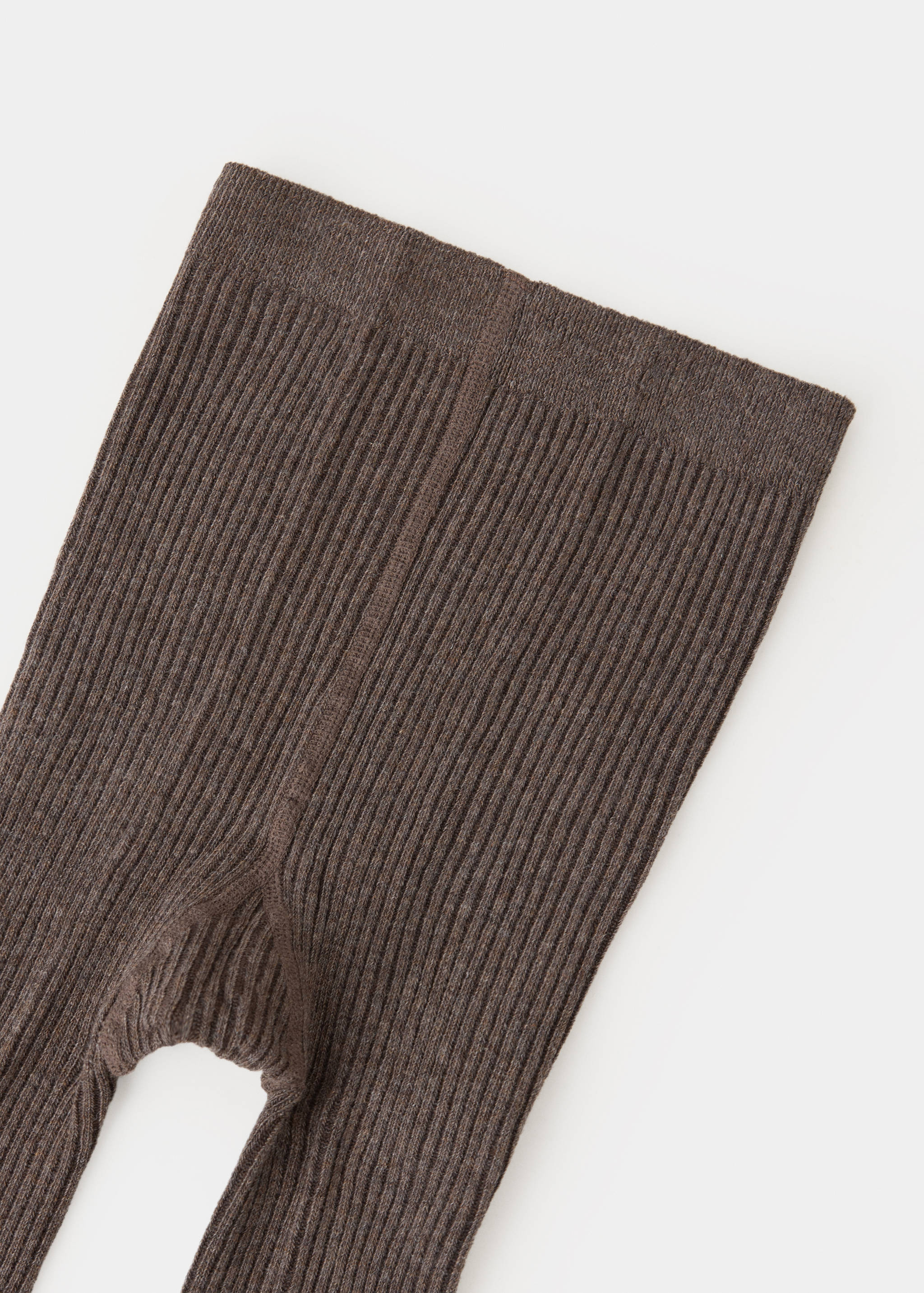 Ribbed knit tights - Reverse of the article