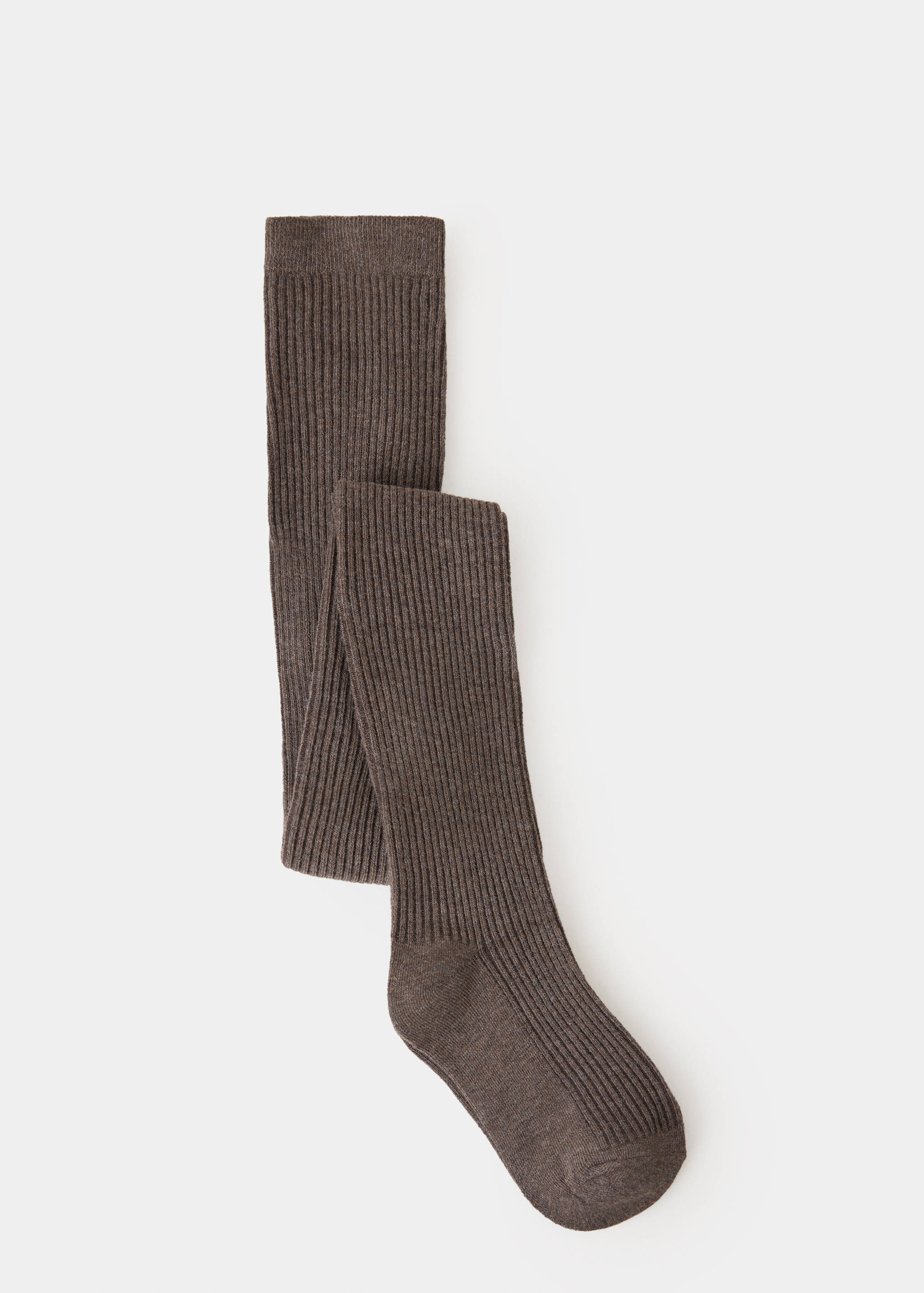 Ribbed knit tights - Article without model