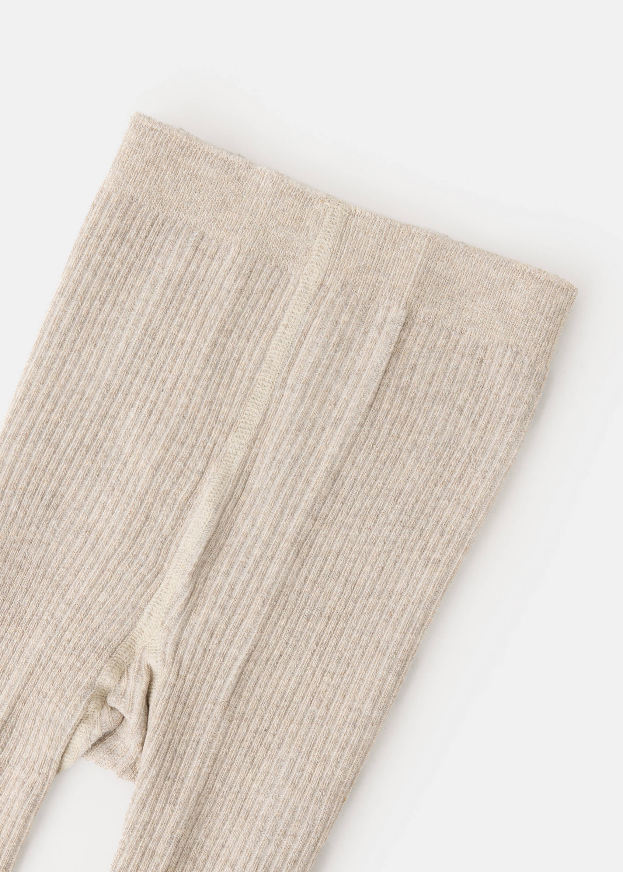 Ribbed knit tights - Reverse of the article