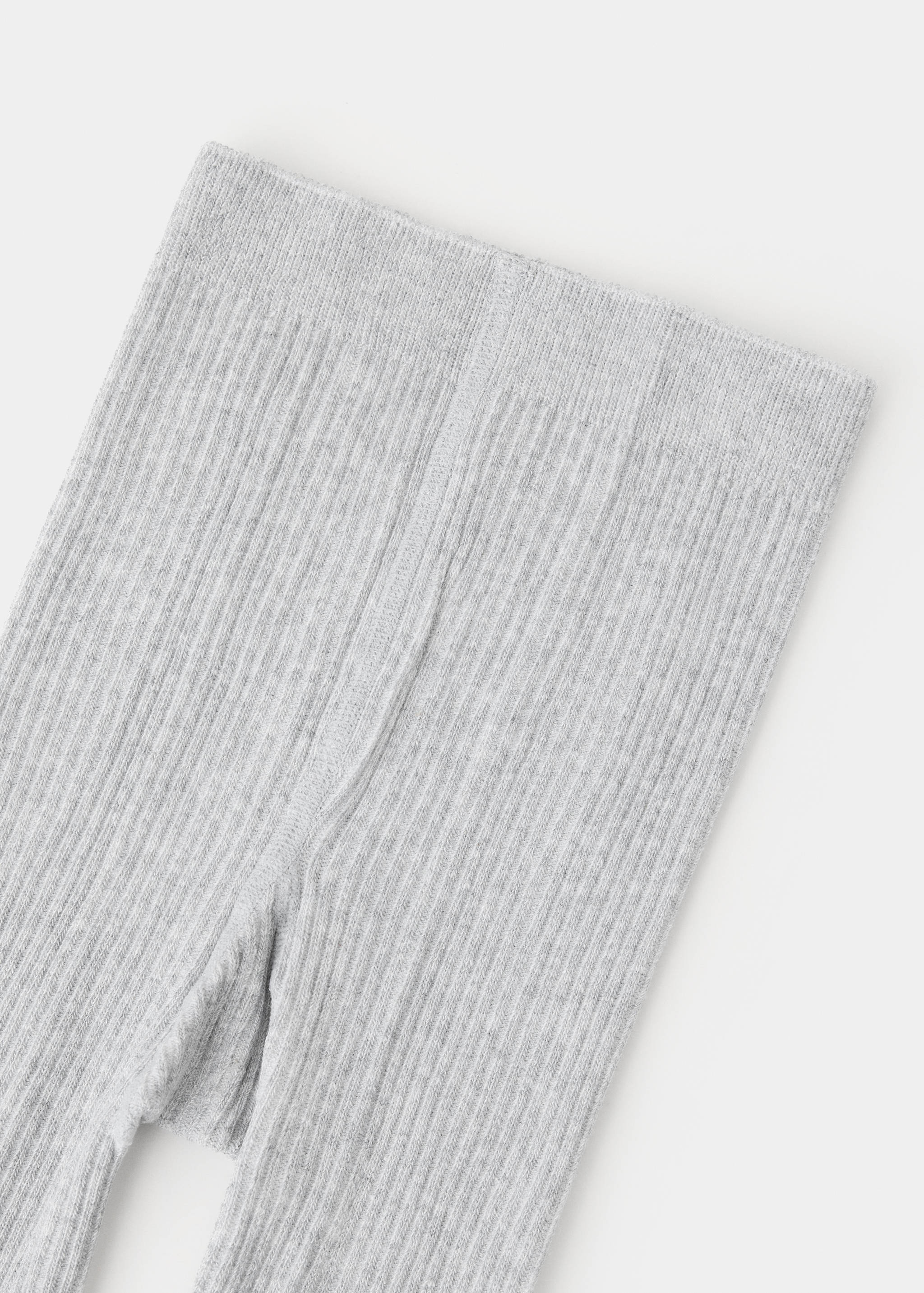 Ribbed knit tights - Reverse of the article