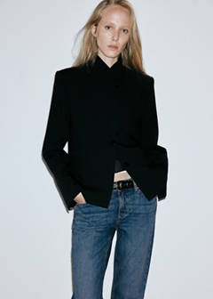 Low-rise flared jeans — Dark Blue 4