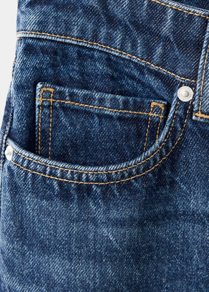 Low-rise flared jeans — Dark Blue
