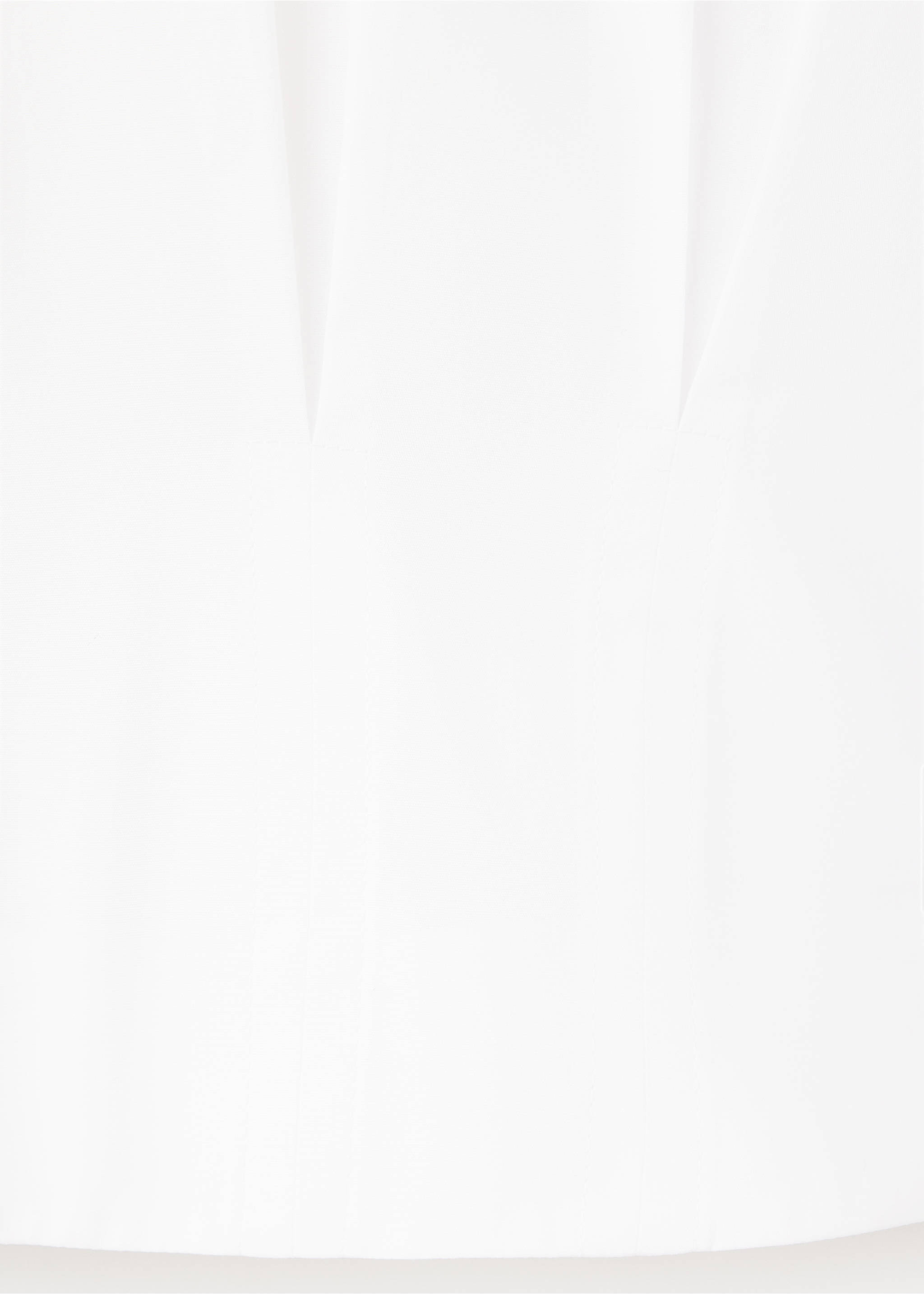 Chemise coton pinces - Détail de l'article 0, Blanc cassé. Ref: 37054798-00.