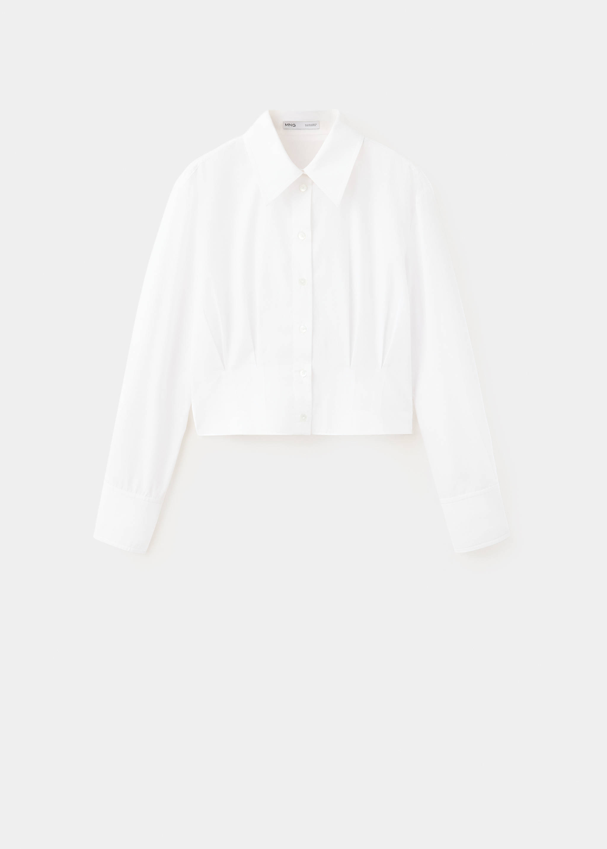 Chemise coton pinces - Article sans modèle