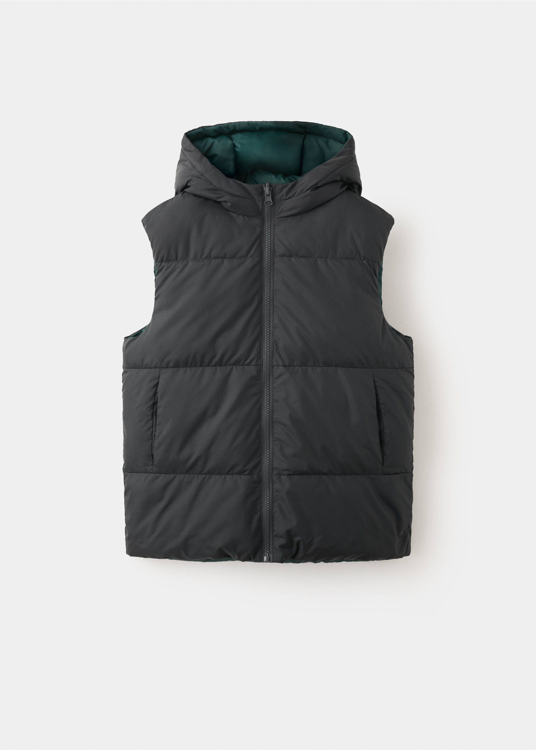 Waistcoat gerard - Article without model, Charcoal. Ref: 37055149-00.
