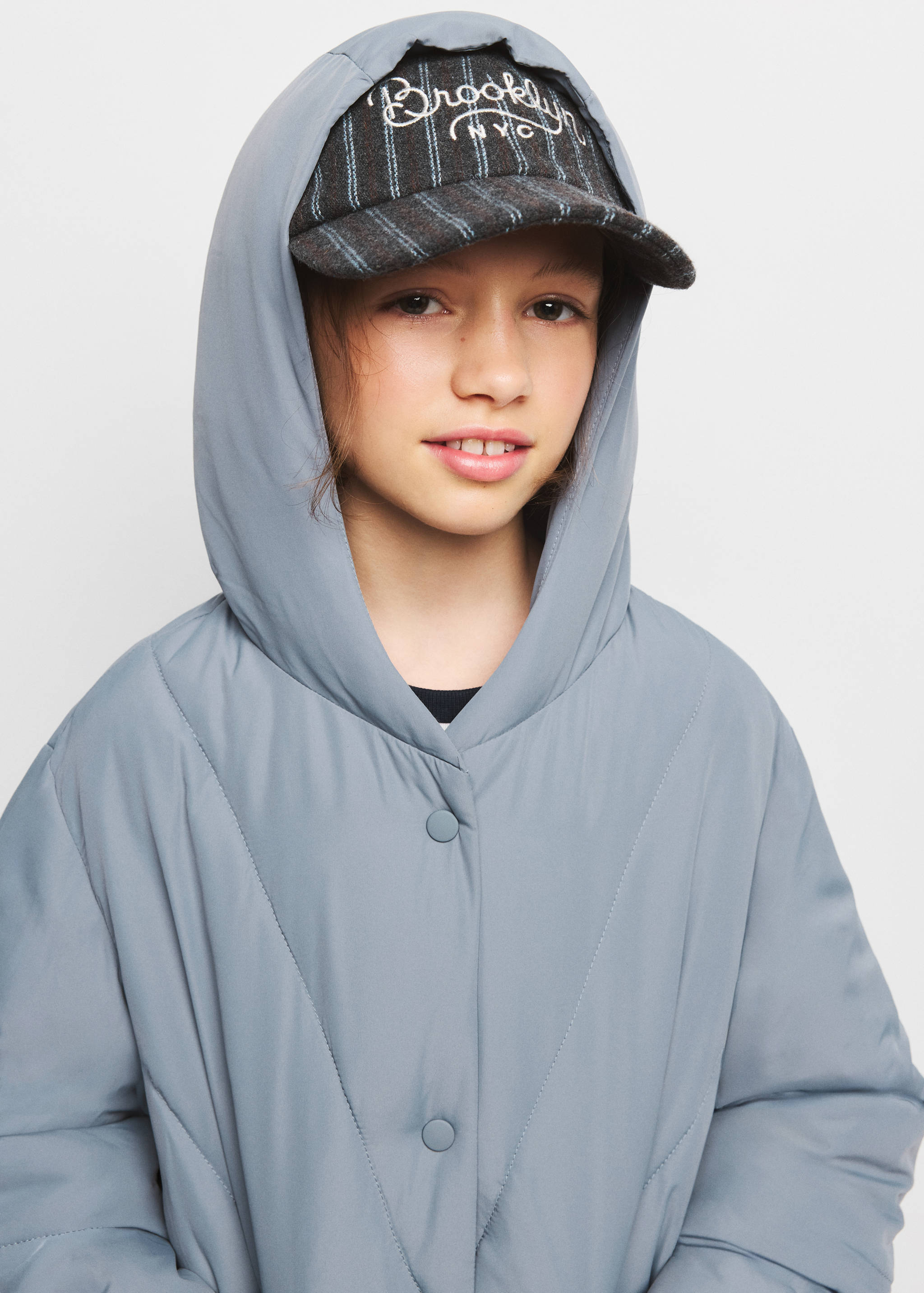 Anorak matelassé à capuche - Détail de l'article 1