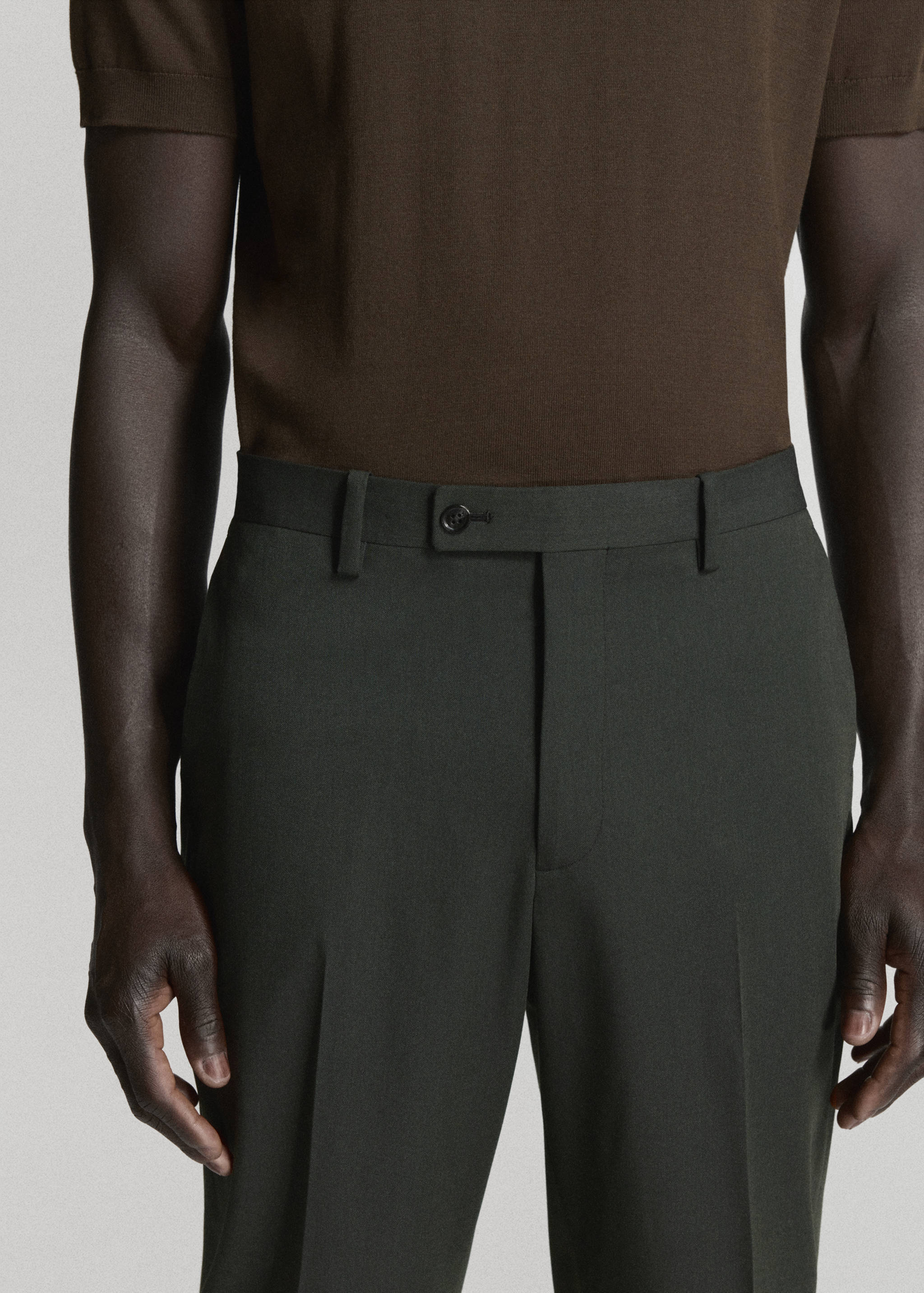Костюмні штани Milan slim fit - Детальніше про товар 1
