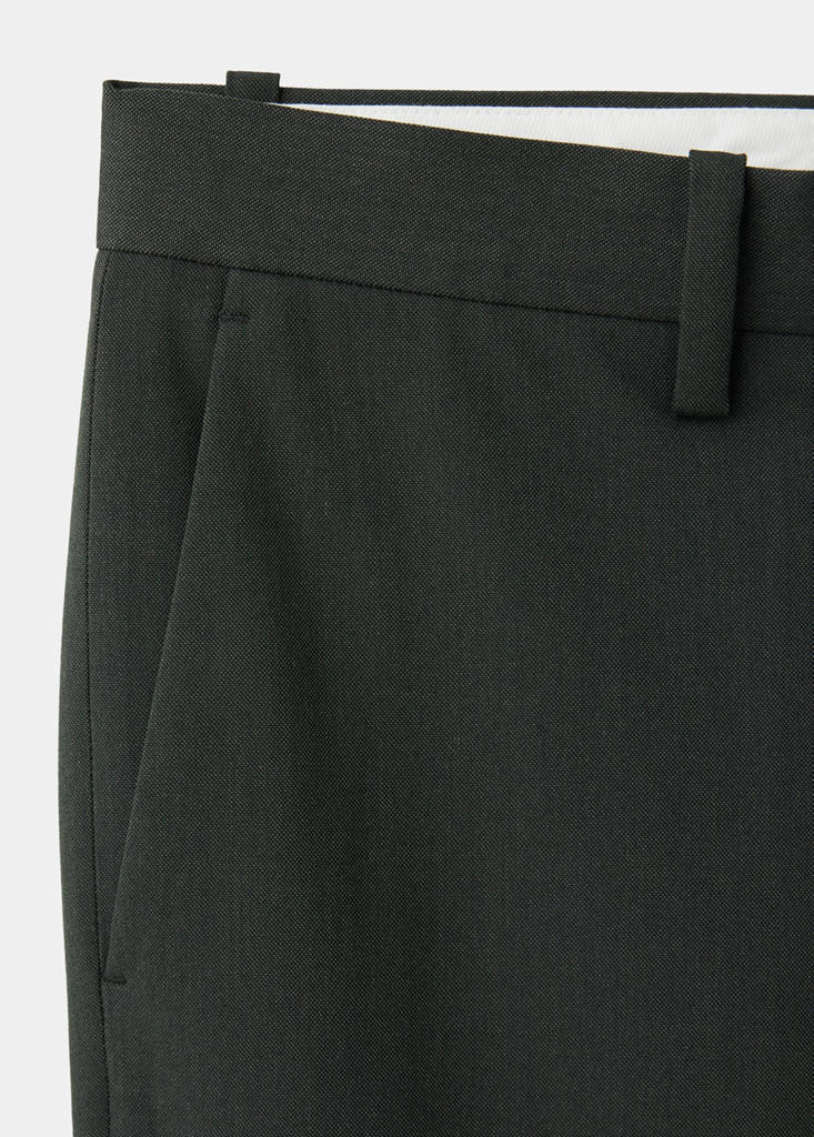 Milan slim-fit suit trousers — Khaki