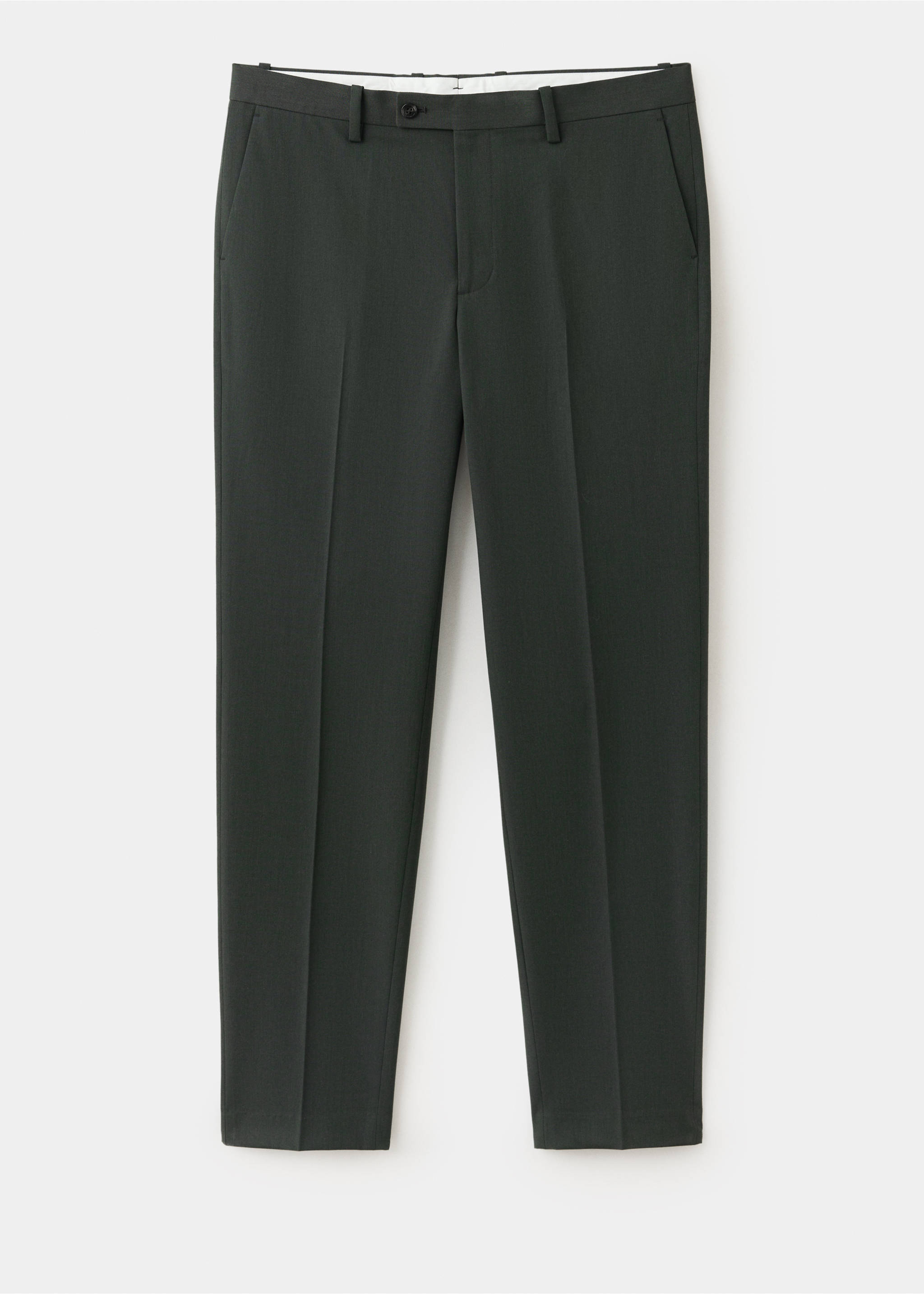 Pantalon costume Milán slim-fit - Article sans modèle, Kaki. Ref: 37055154-00.