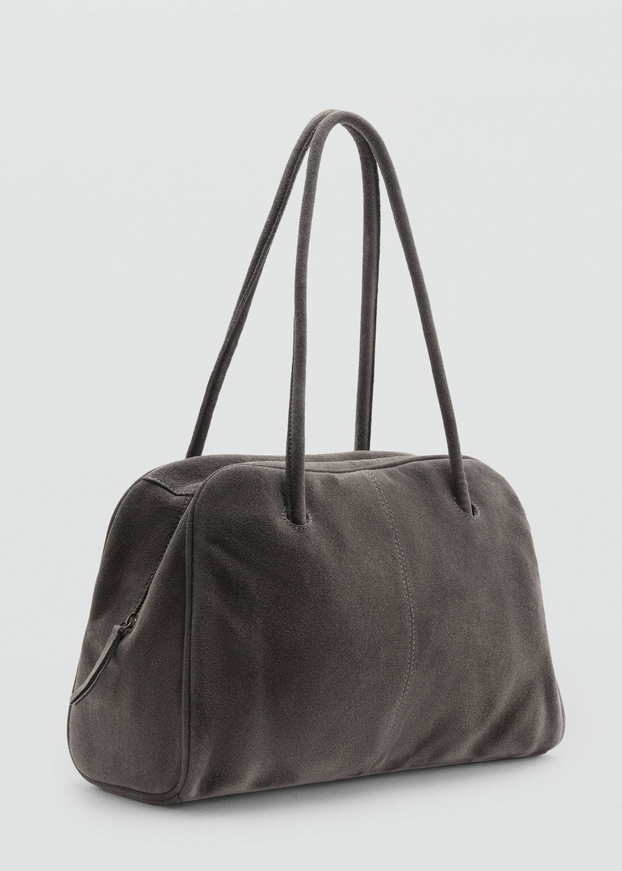 Leather bowling bag - Medium plane