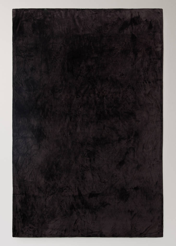 Soft fleece blanket — Brown