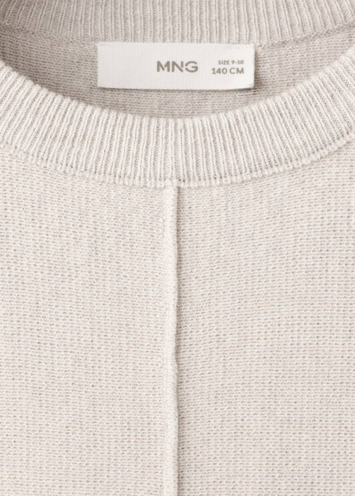 Knit midi dress — Sand