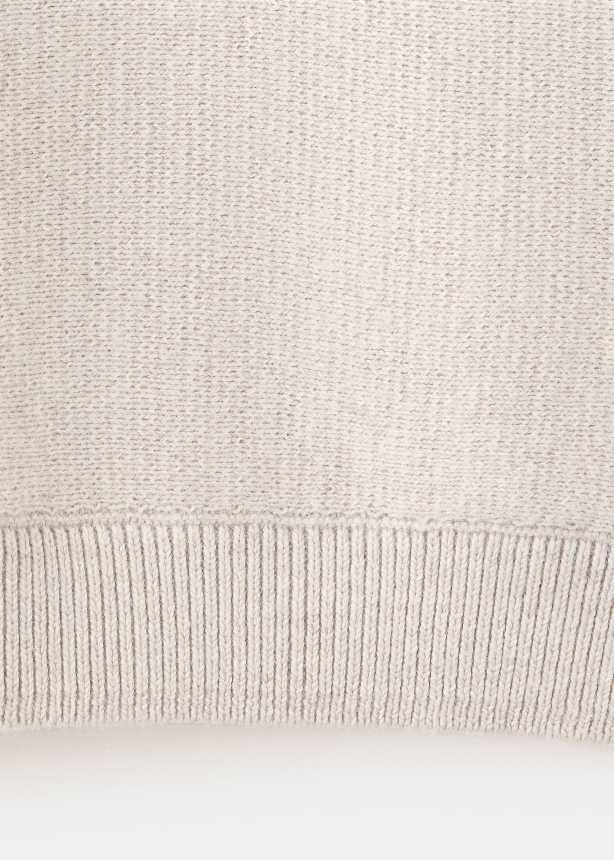 Knit midi dress - Details of the article 0, Sand. Ref: 37055161-00.