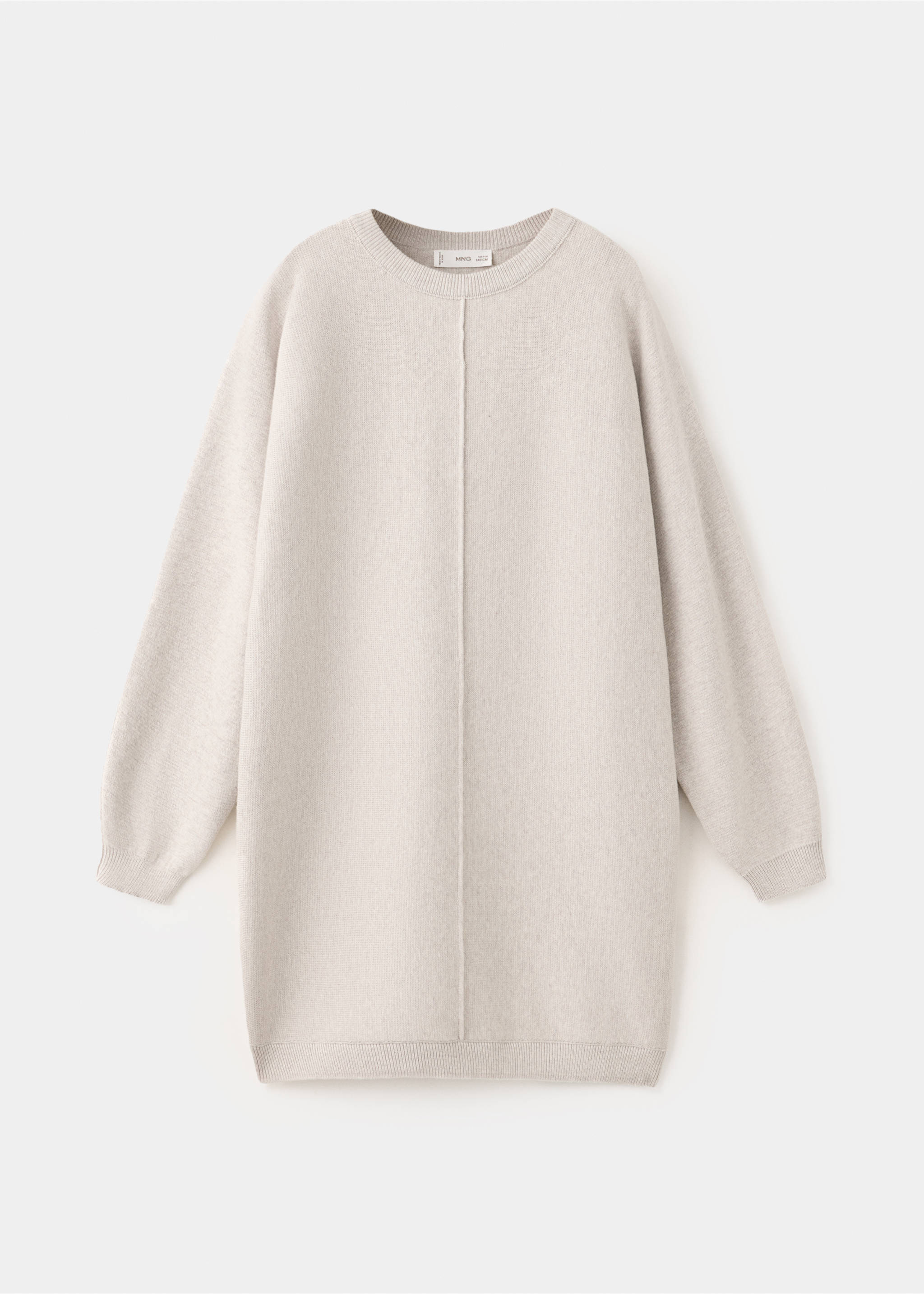 Knit midi dress - Article without model, Sand. Ref: 37055161-00.