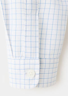 Check cotton shirt — White 4