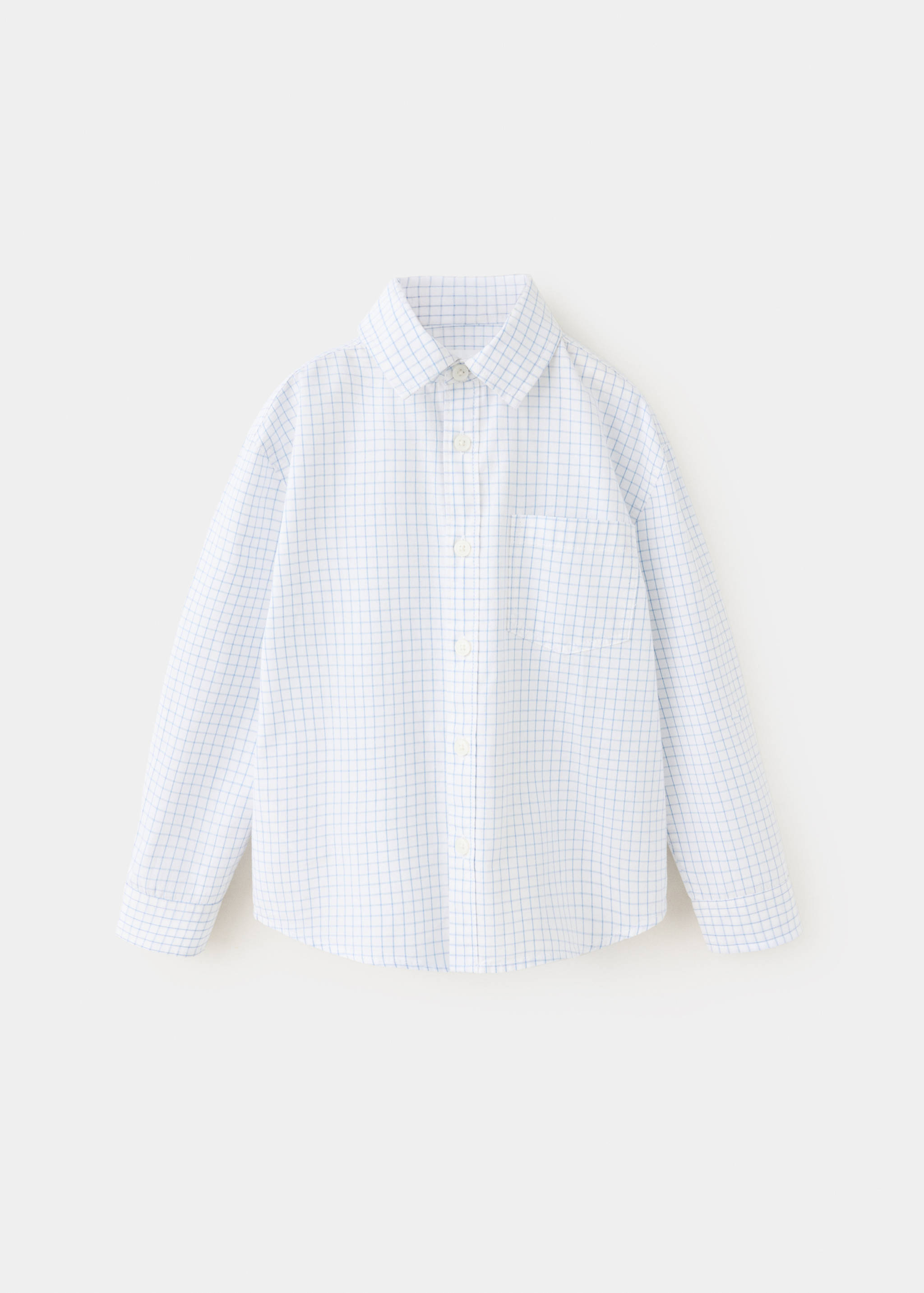 Check cotton shirt - Article without model