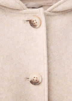 Long cloth coat — Sand 4