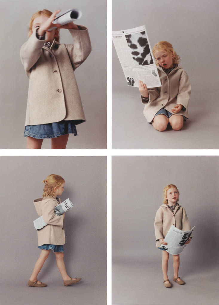 Long cloth coat — Sand