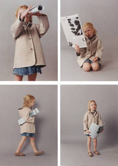 Long cloth coat — Sand 1
