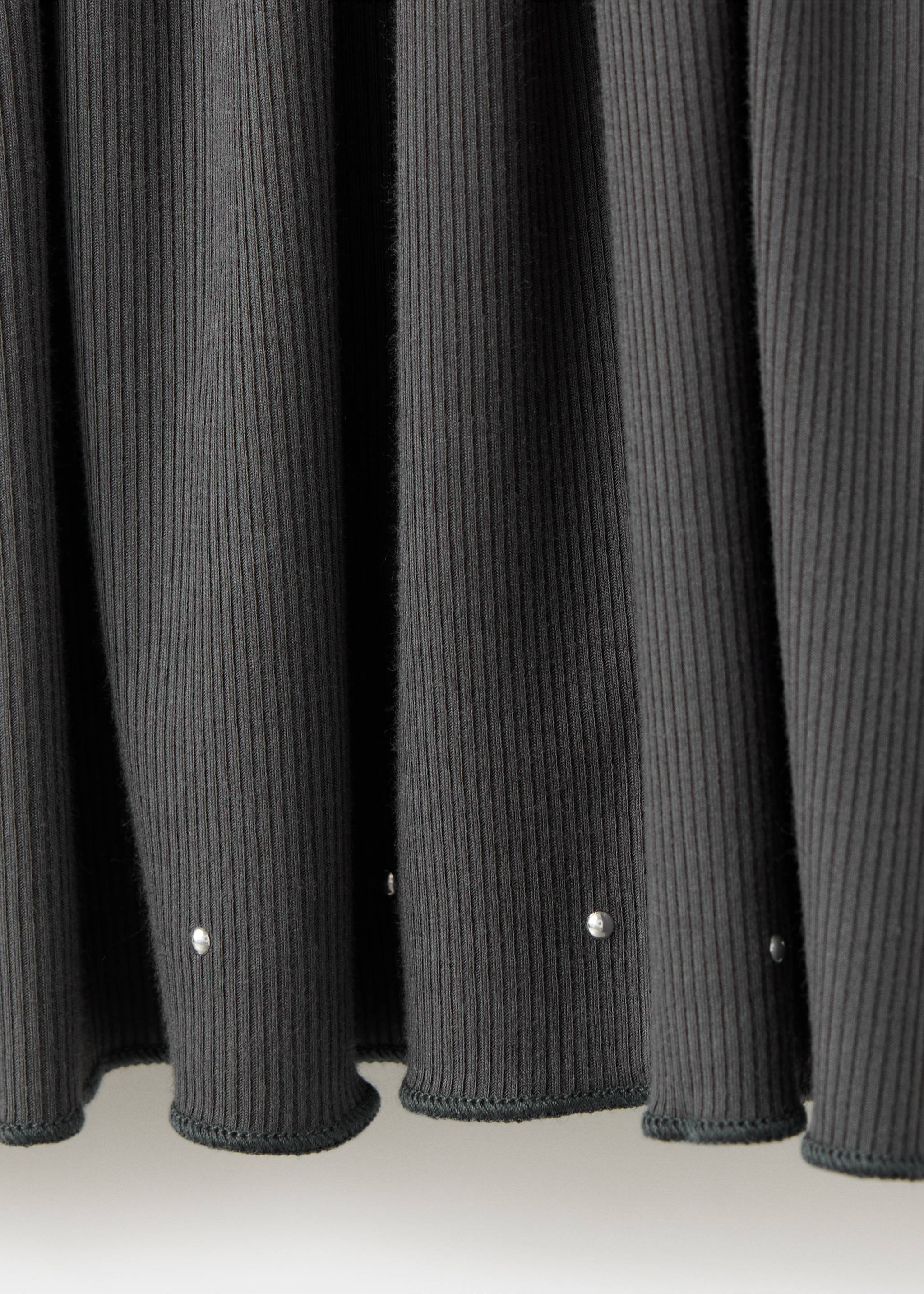 Robe combinée détails clous - Détail de l'article 0, Gris anthracite. Ref: 37055171-00.
