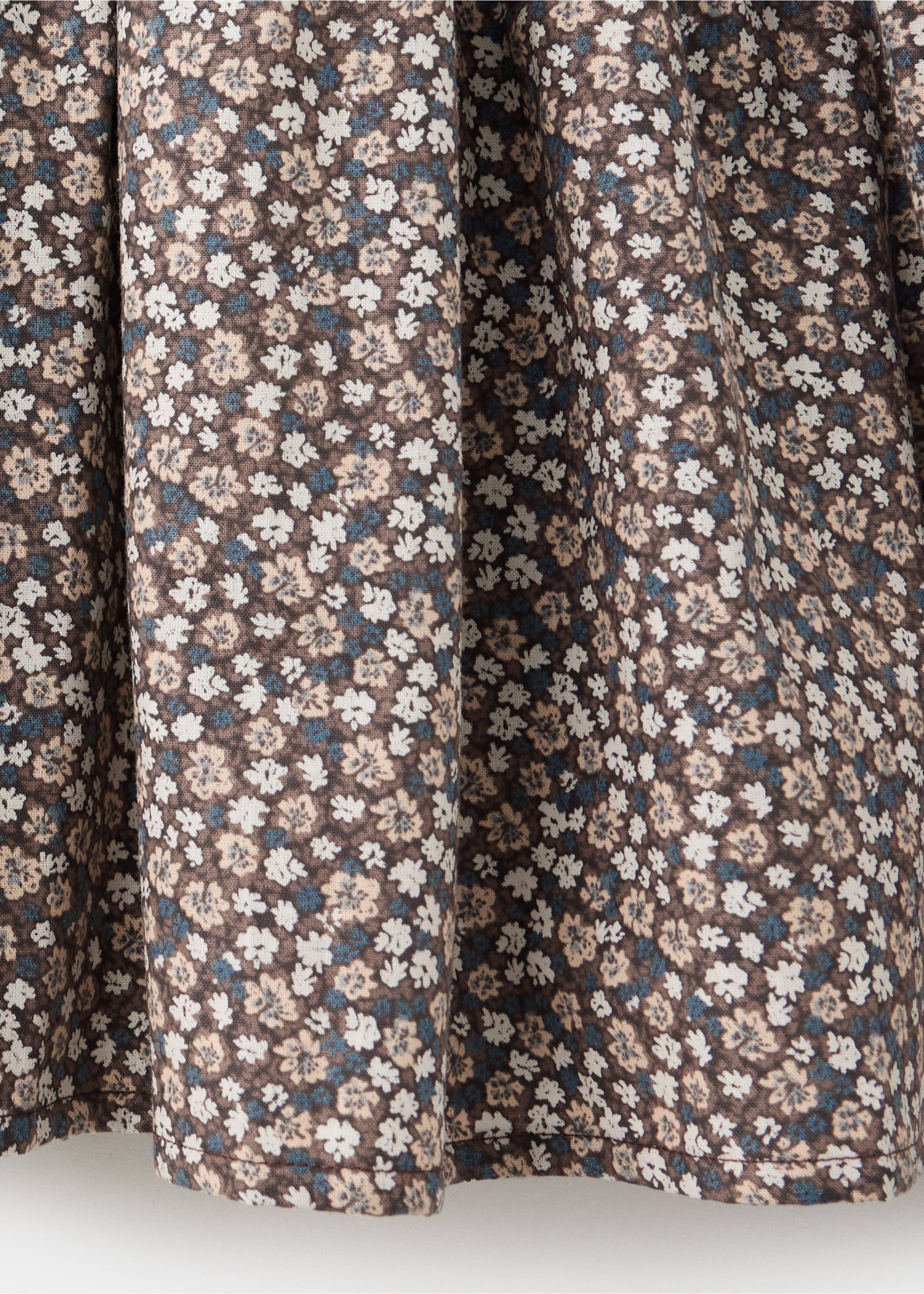 Robe à fleurs - Détail de l'article 8, Marron. Ref: 37055172-00.