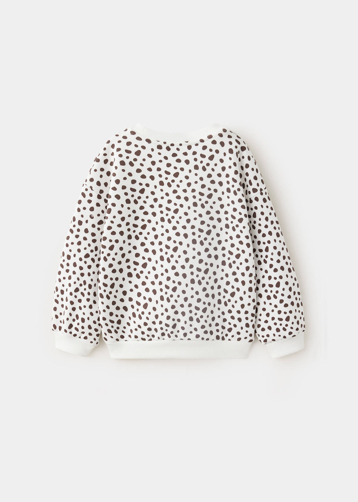 101 Dalmatians cotton sweatshirt — Ecru