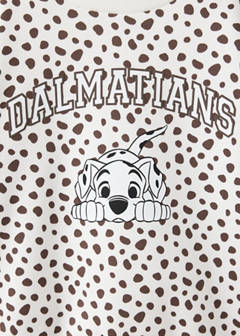 101 Dalmatians cotton sweatshirt — Ecru 4