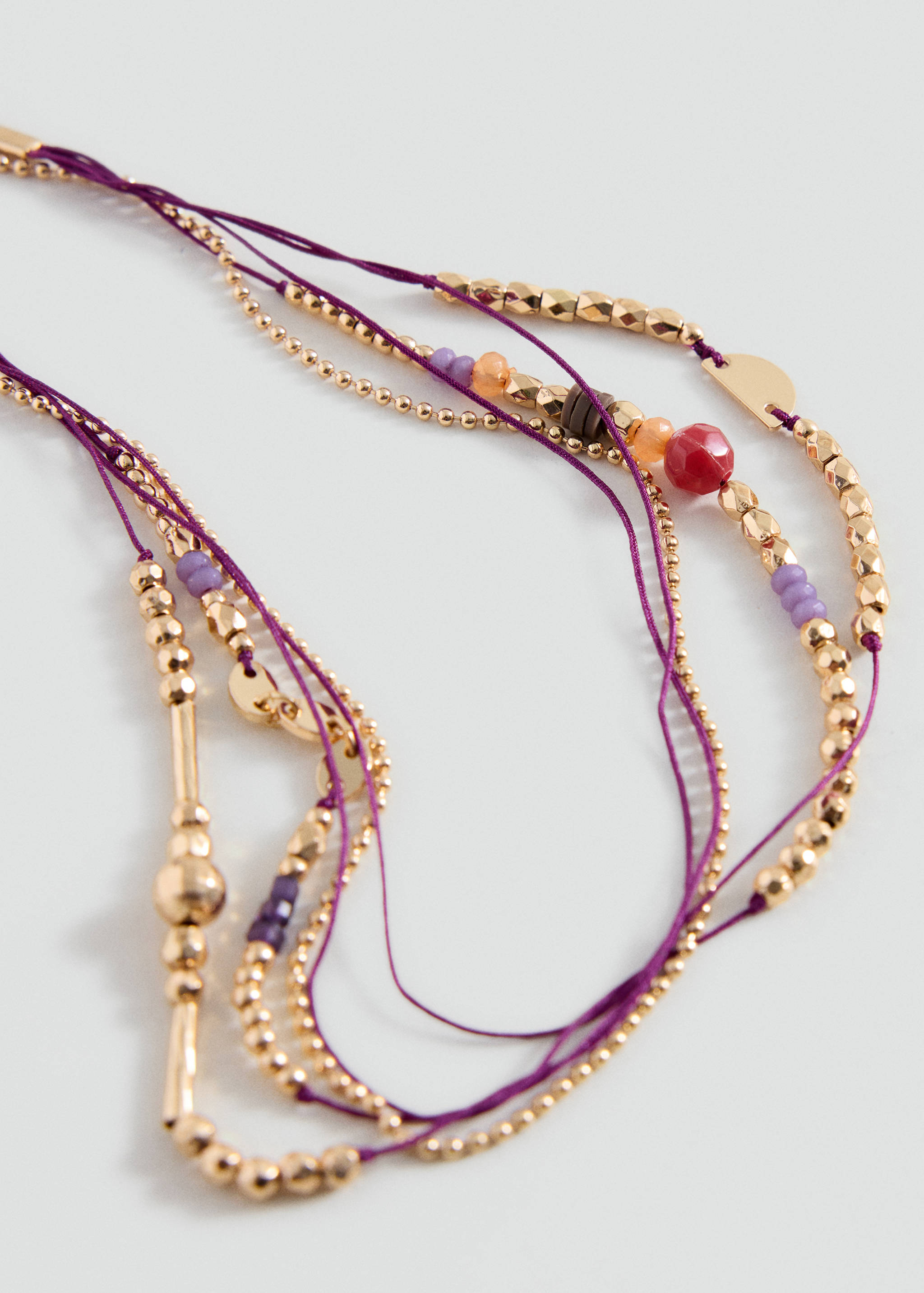 Lot 4 bracelets résine combinés - Détail de l'article 1