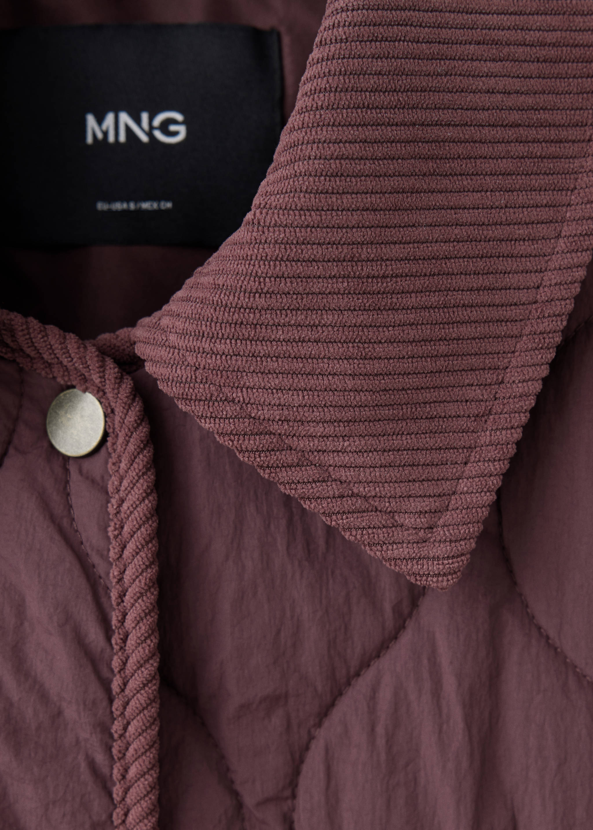 Chaqueta acolchada detalles pana - Detalle del artículo 8