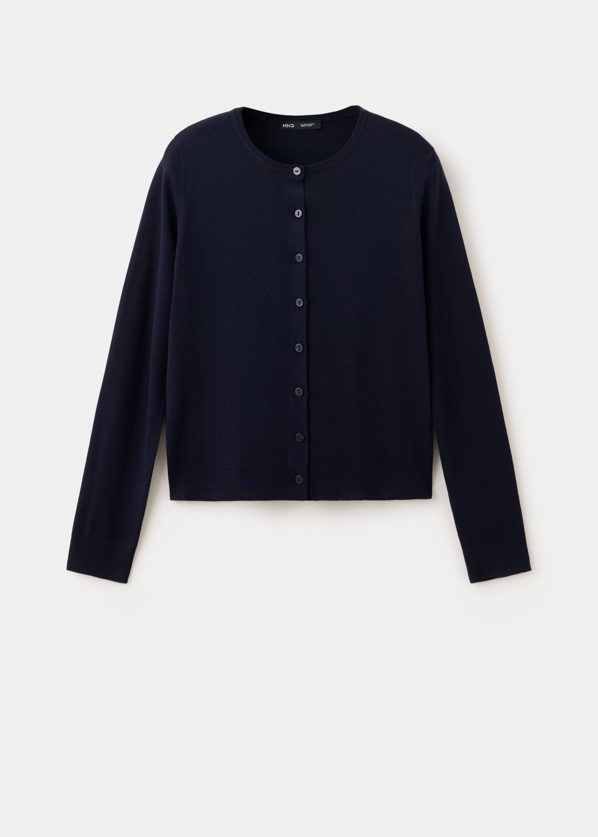 Knitted button cardigan - Article without model