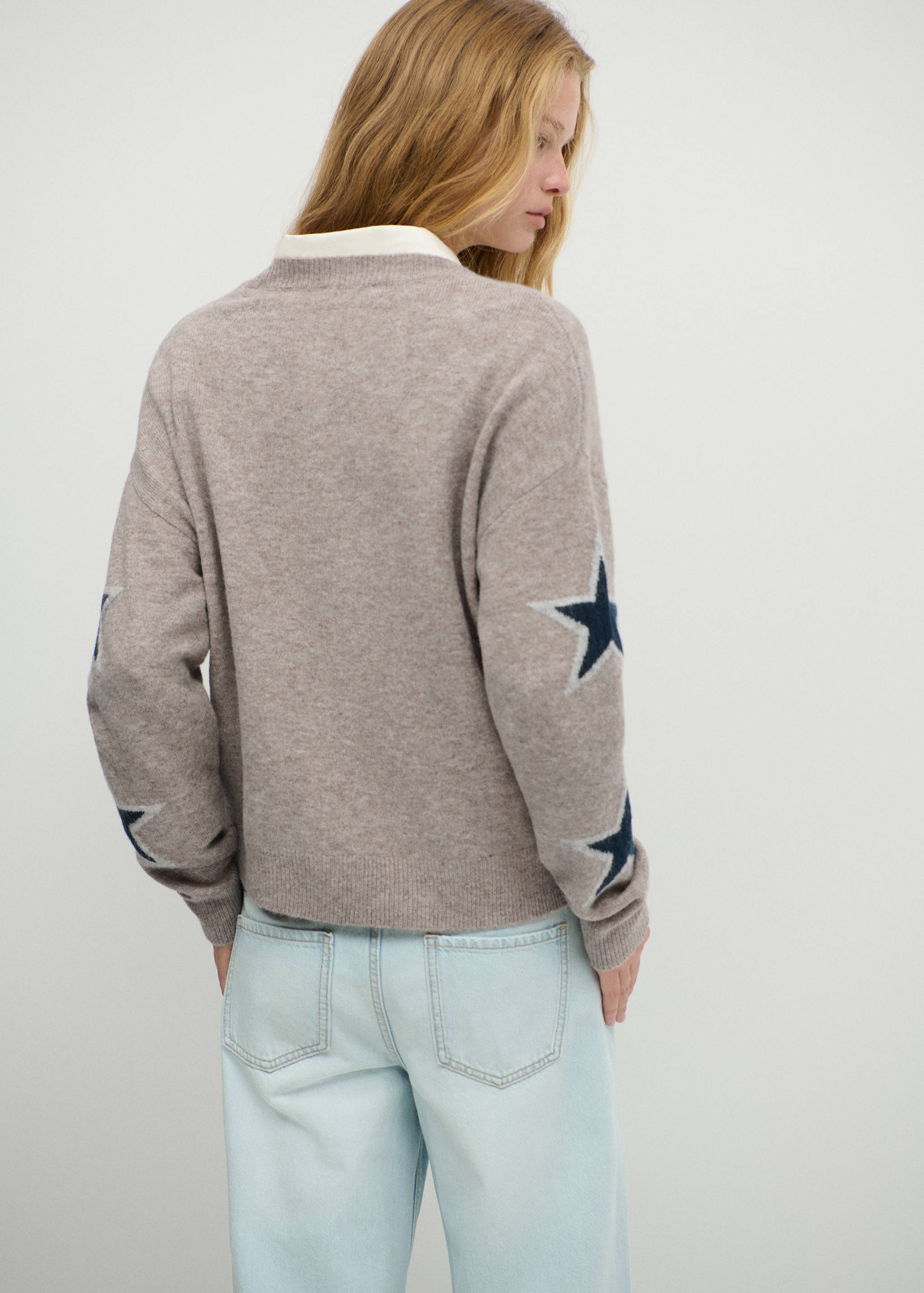Star-detail jersey - Reverse of the article