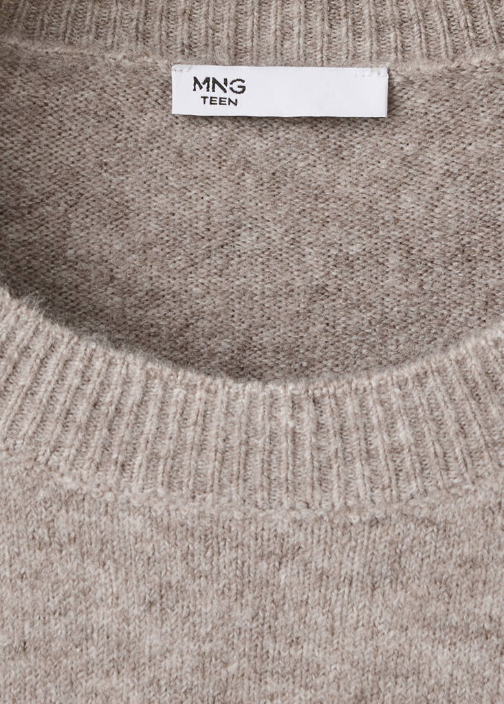 Star-detail jersey — Sand