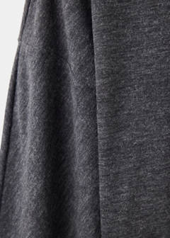 Buttoned knit sweater — Grey 7