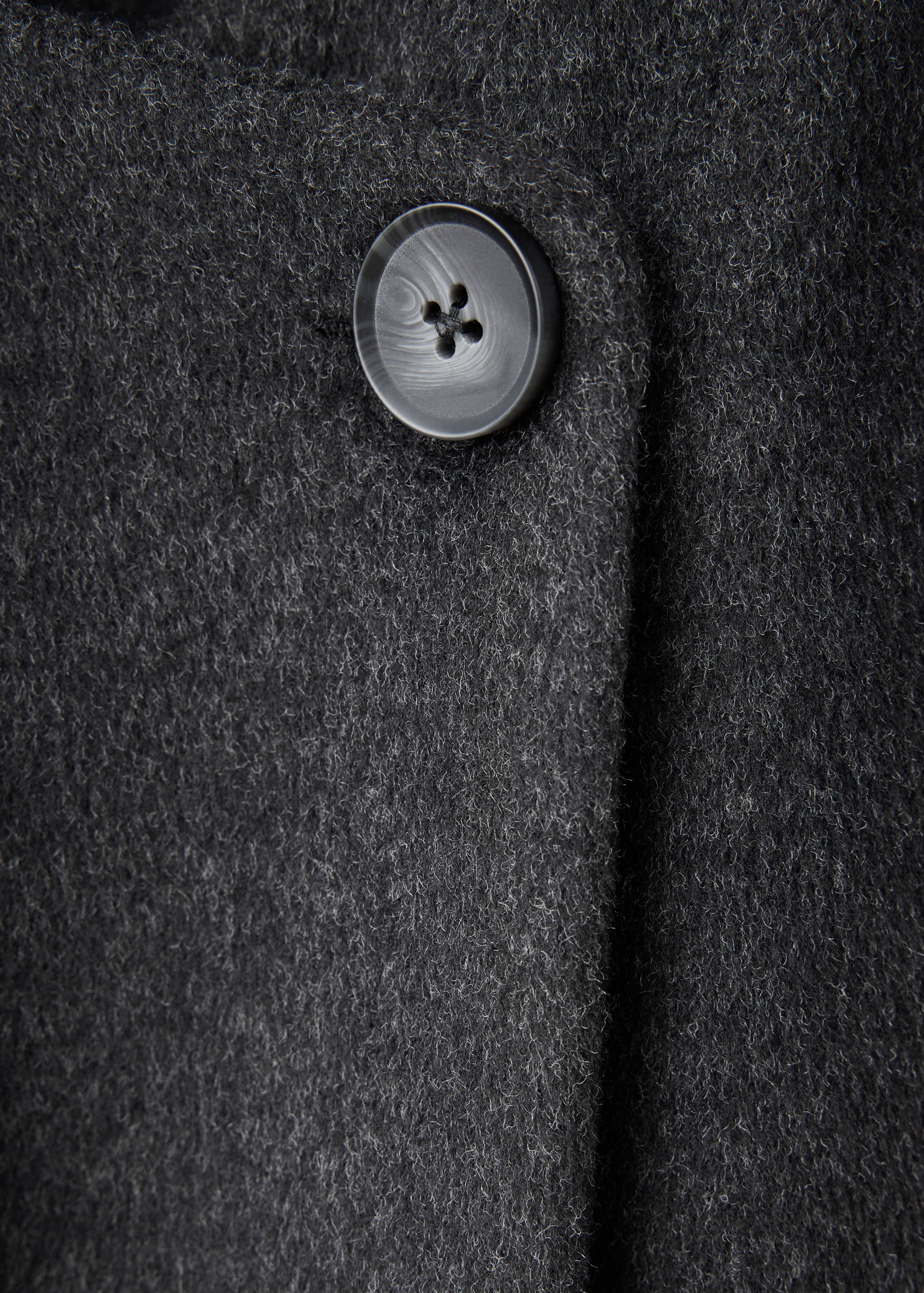 Veste en drap avec col écharpe - Détail de l'article 8