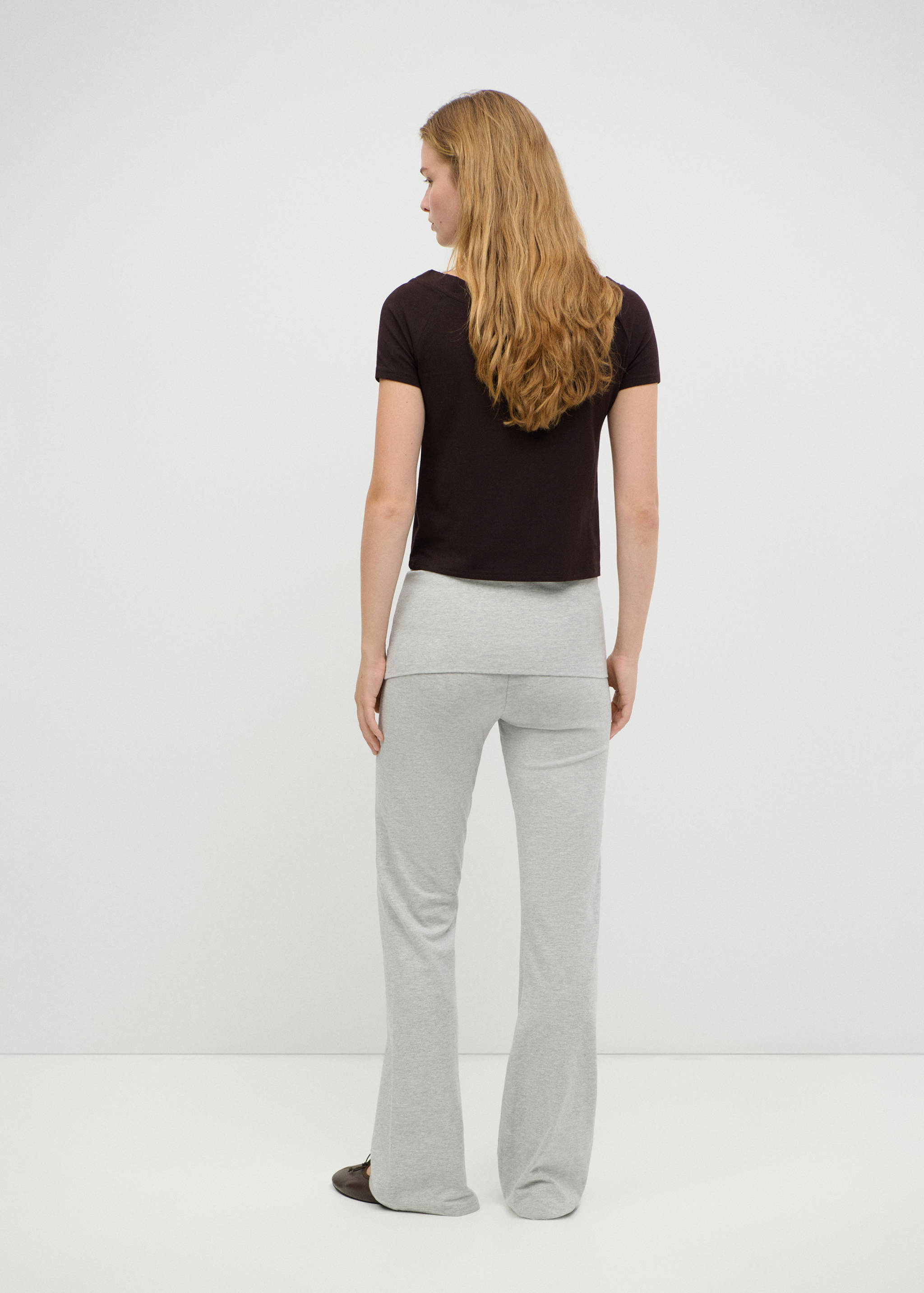 Pantalon taille retournée - Verso de l’article